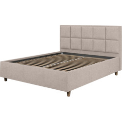 Кровать Charmbed Confort Tatiana Modern 160x200 Glow 03 (Fossil/Walnut) Thumb