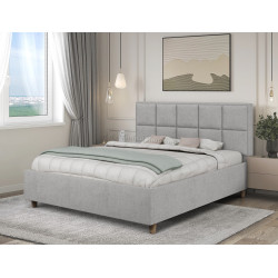 Pat Charmbed Confort Tatiana Modern 160x200 Glow 15 (Light Grey/Walnut)
