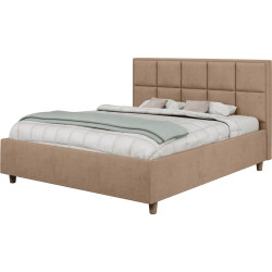 Pat Charmbed Confort Tatiana Modern 160x200 Velluto 03 (Mika/Walnut) Thumb