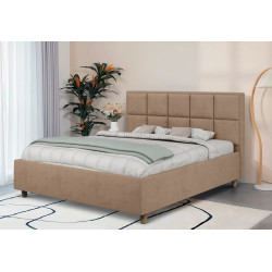 Pat Charmbed Confort Tatiana Modern 160x200 Velluto 03 (Mika/Walnut)