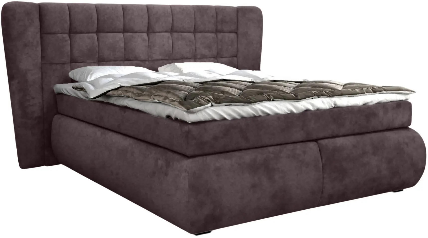 Pat Charmbed Diana 160x200 King 04 (Dark Brown) - 2