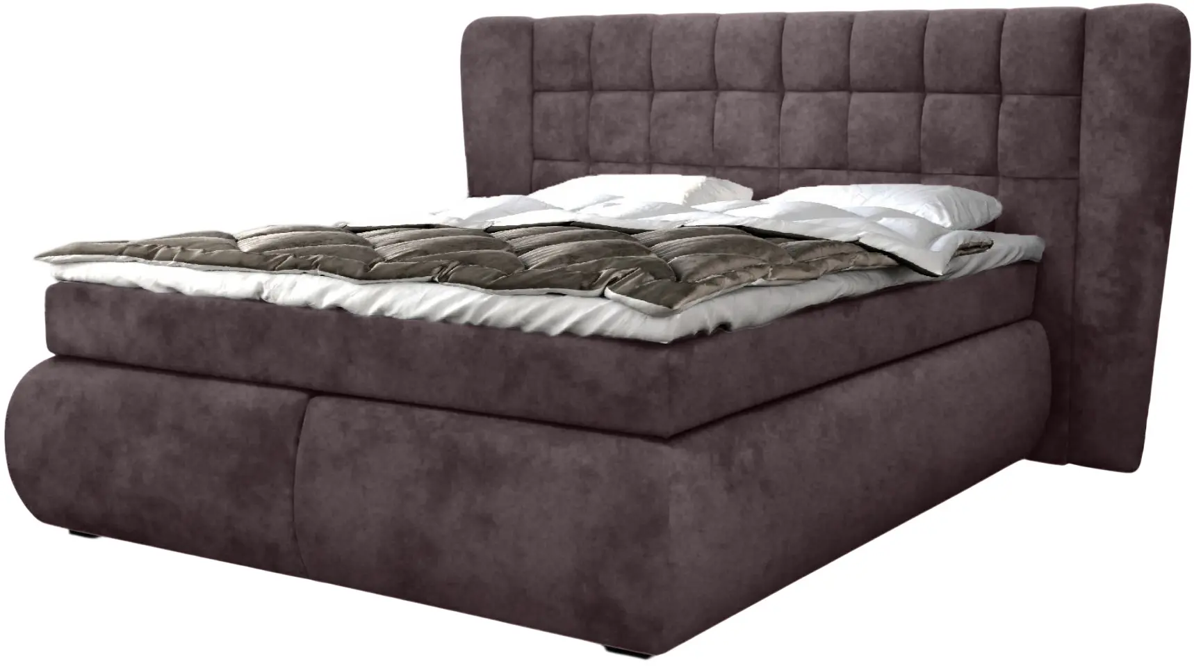 Pat Charmbed Diana 160x200 King 04 (Dark Brown) - 3