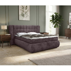 Pat Charmbed Diana 160x200 King 04 (Dark Brown)