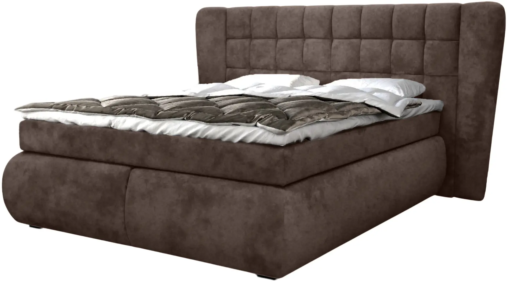 Кровать Charmbed Diana 160x200 King 05 (Brown) - 3