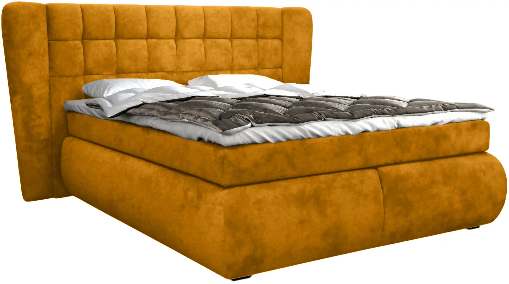 Кровать Charmbed Diana 160x200 King 07 (Mustard) - 2