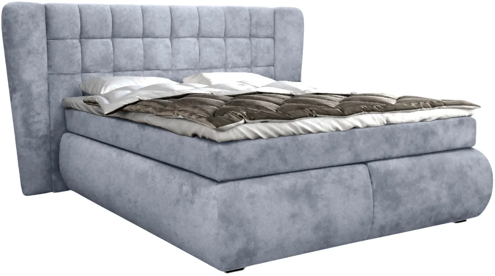 Pat Charmbed Diana 160x200 King 08 (Grey-Blue) - 2