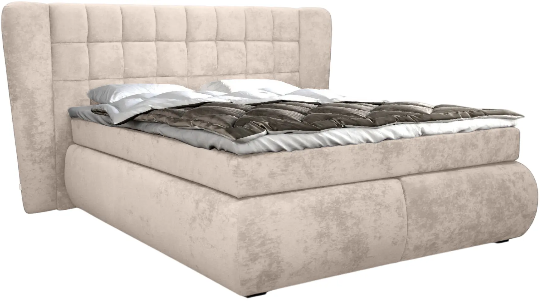 Pat Charmbed Diana 160x200 Mono 01 (Cream) - 2