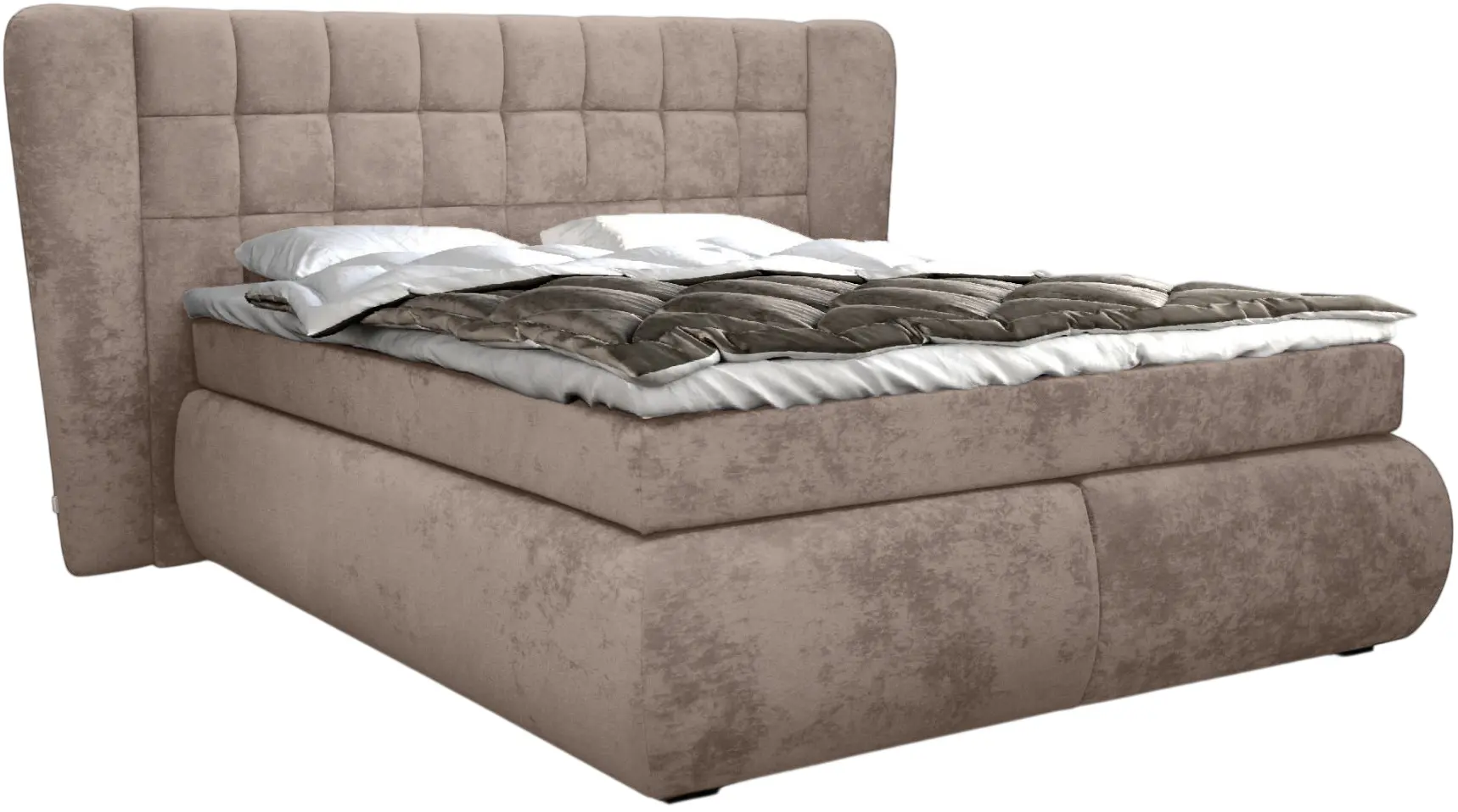 Кровать Charmbed Diana 160x200 Mono 04 (Light Brown) - 2
