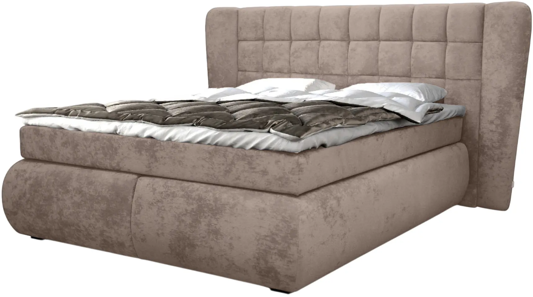 Кровать Charmbed Diana 160x200 Mono 04 (Light Brown) - 3