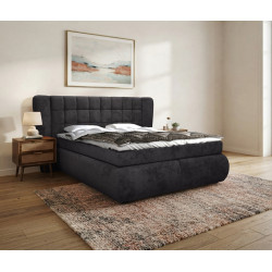 Pat Charmbed Diana 160x200 Mono 07 (Dark Grey)
