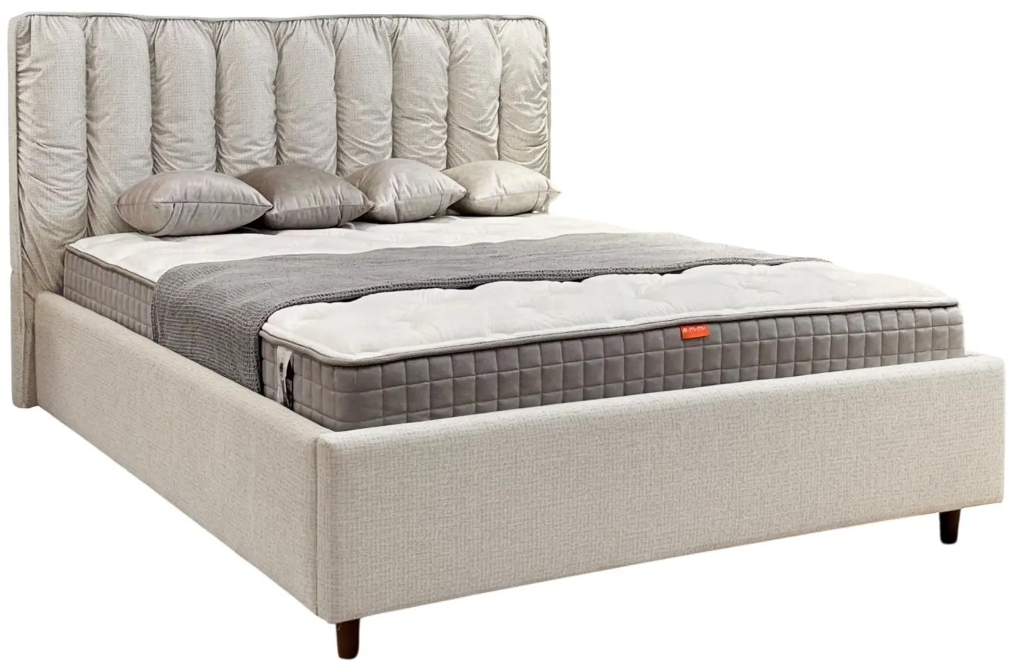 Кровать Charmbed Eva Prestige 140x200 Glow 03 (Fossil) - 3