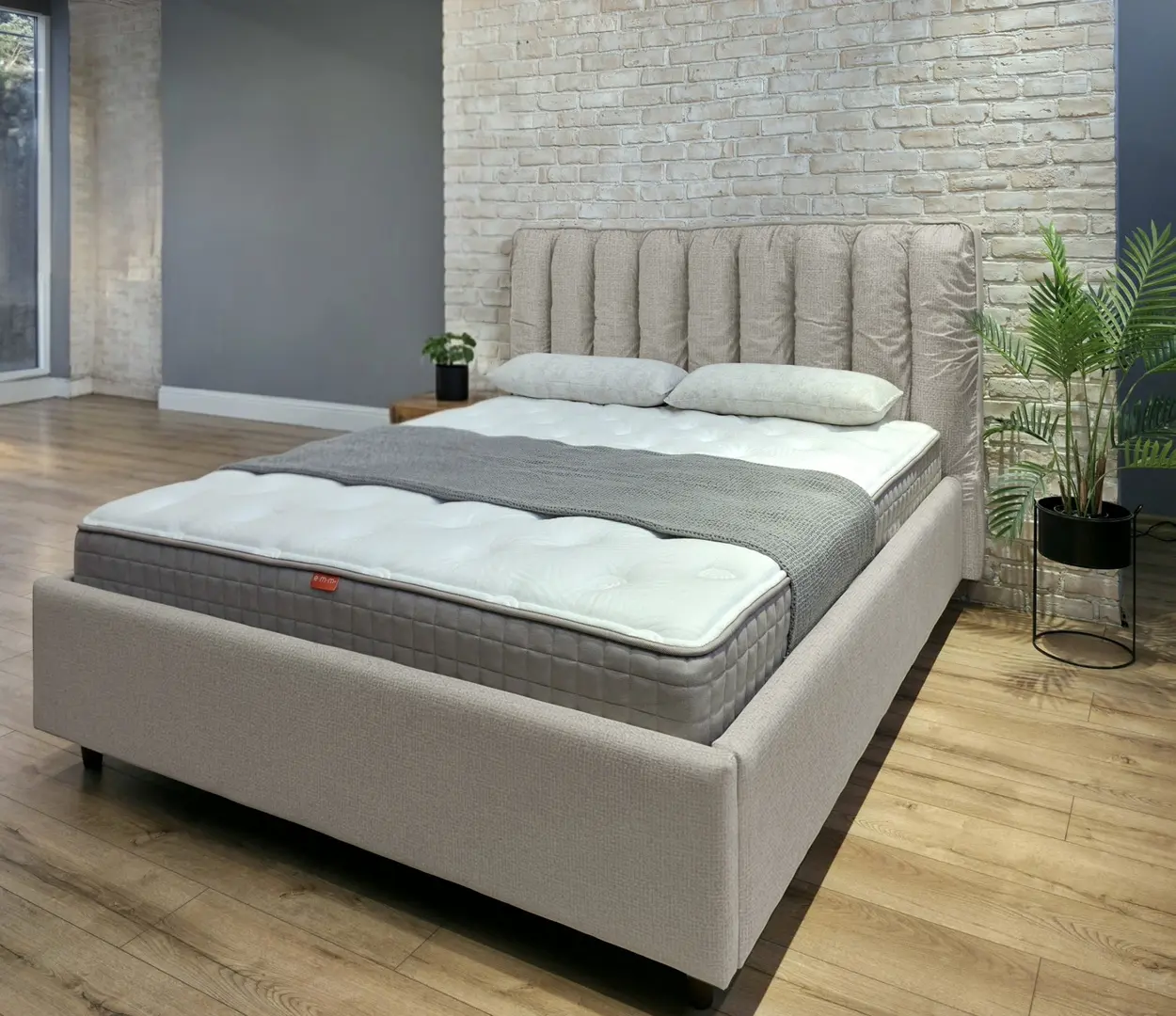 Pat Charmbed Eva Prestige 140x200 Glow 04 (Stone)