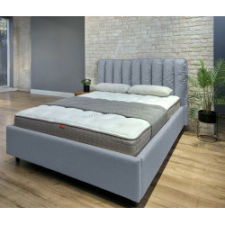 Кровать Charmbed Eva Prestige 140x200 Glow 15 (Light Grey)