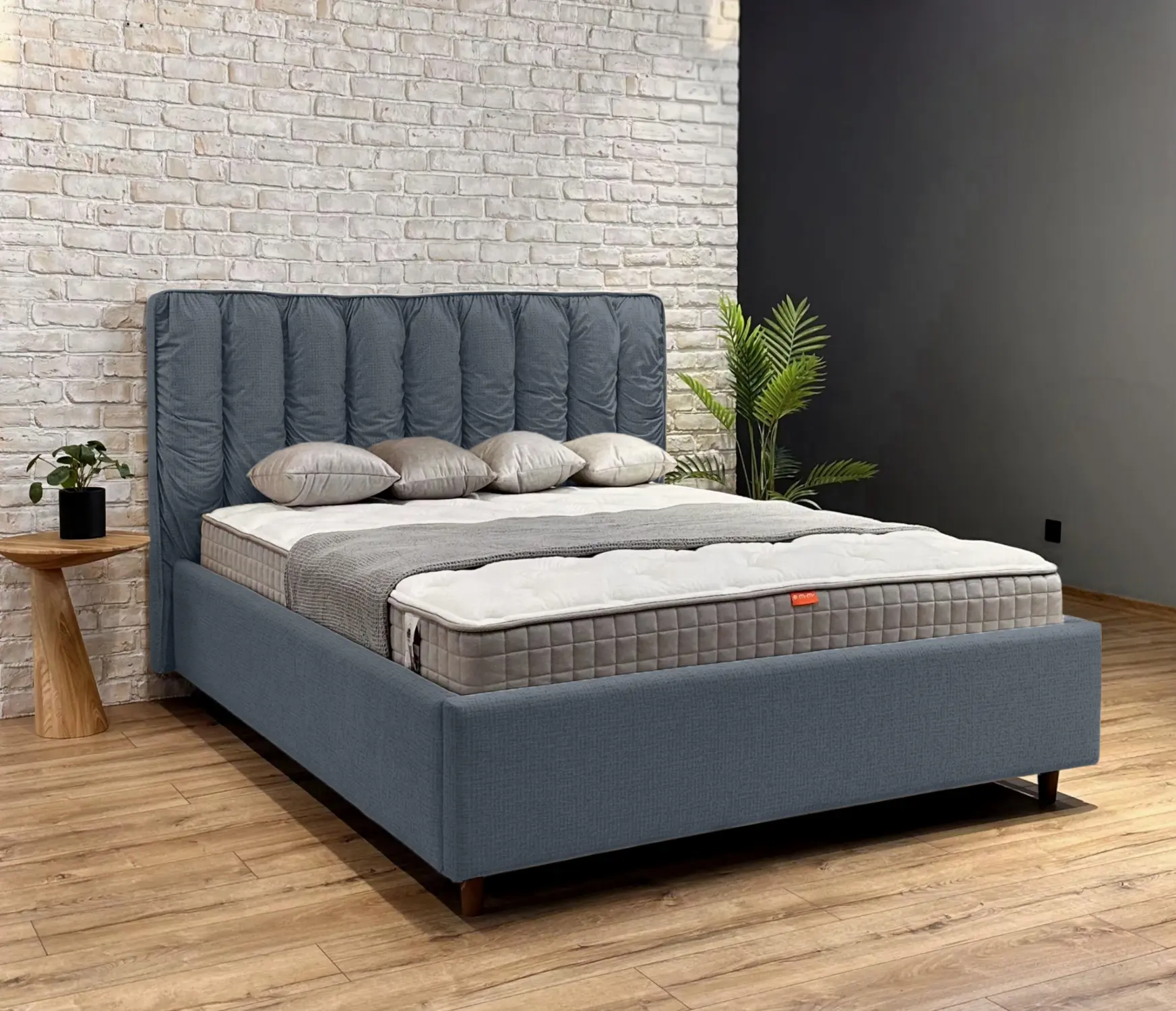 Кровать Charmbed Eva Prestige 140x200 Glow 19 (Anthracite) - 4