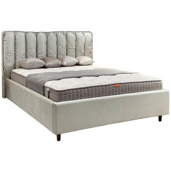 Кровать Charmbed Eva Prestige 140x200 Velluto 02 (Beige) Thumb