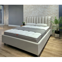 Кровать Charmbed Eva Prestige 140x200 Velluto 02 (Beige) Thumb