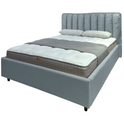 Кровать Charmbed Eva Prestige 140x200 Velluto 15 (Silver) Thumb