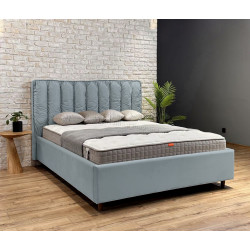 Кровать Charmbed Eva Prestige 140x200 Velluto 15 (Silver)