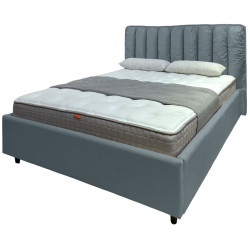 Кровать Charmbed Eva Prestige 140x200 Velluto 16 (Grey) Thumb