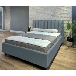 Кровать Charmbed Eva Prestige 140x200 Velluto 16 (Grey) Thumb