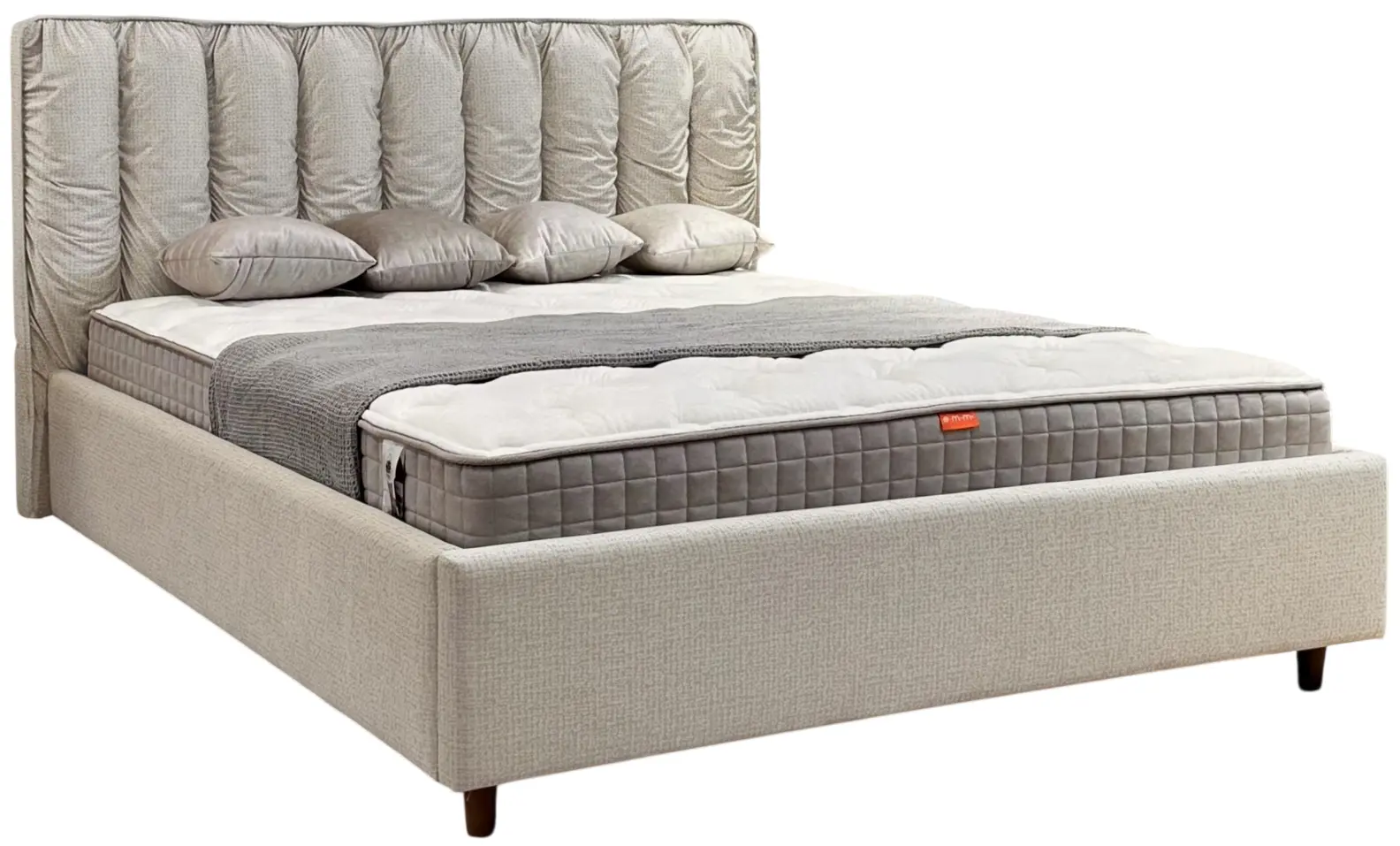 Pat Charmbed Eva Prestige 160x200 Glow 04 (Stone) - 3