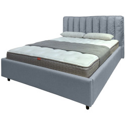 Кровать Charmbed Eva Prestige 160x200 Glow 15 (Light Grey) Thumb