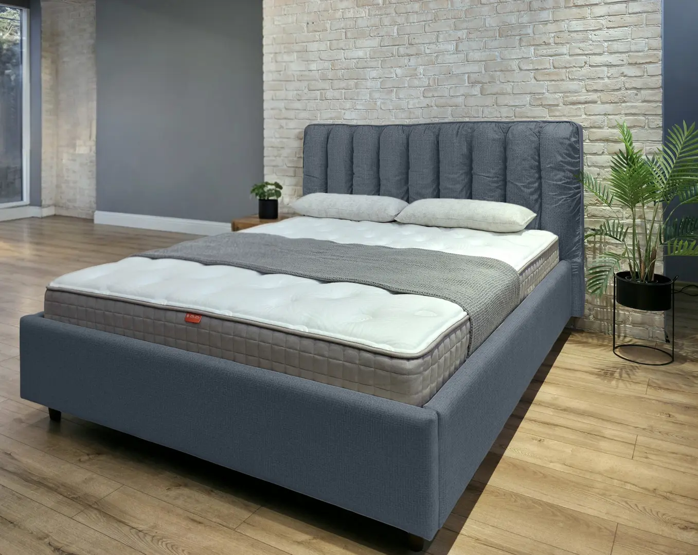 Кровать Charmbed Eva Prestige 160x200 Glow 19 (Anthracite)