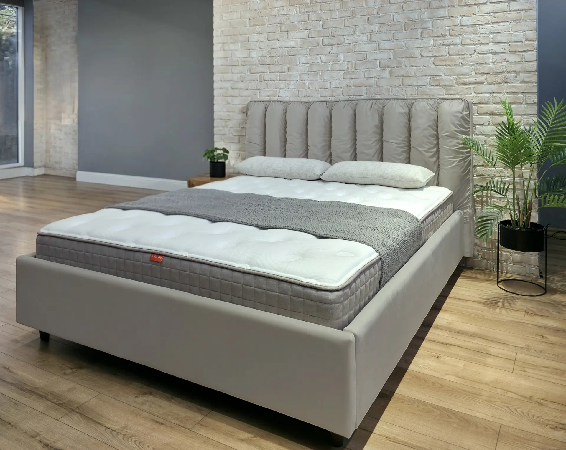 Кровать Charmbed Eva Prestige 160x200 Velluto 03 (Mika) - 6