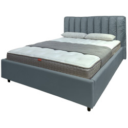 Кровать Charmbed Eva Prestige 160x200 Velluto 16 (Grey) Thumb