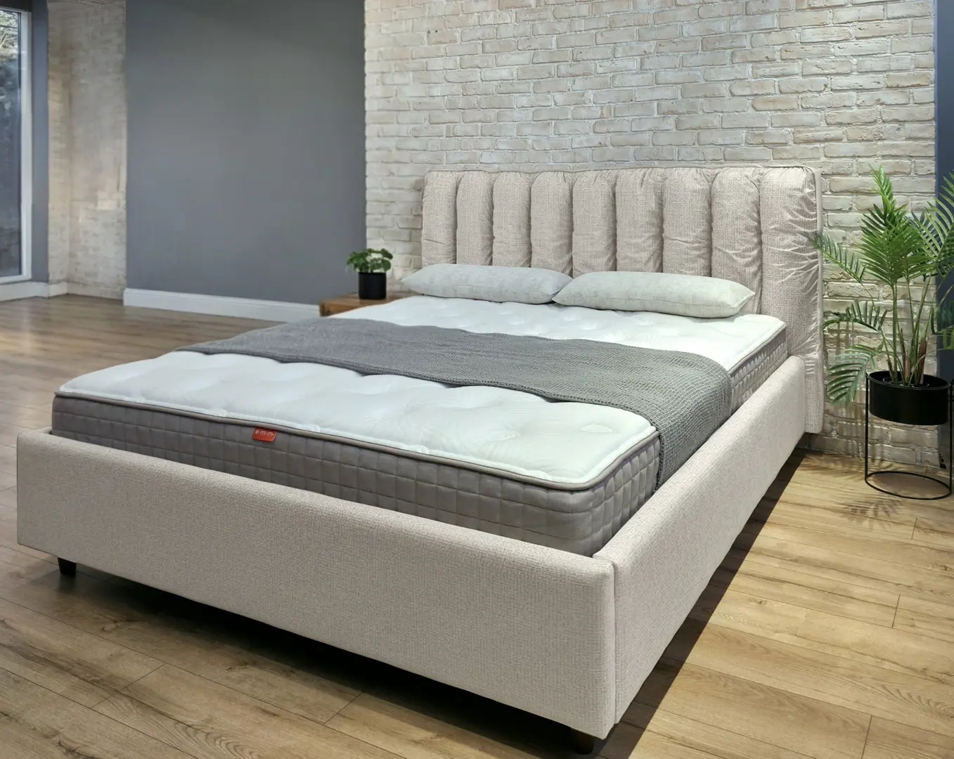 Кровать Charmbed Eva Prestige 180x200 Glow 03 (Fossil)
