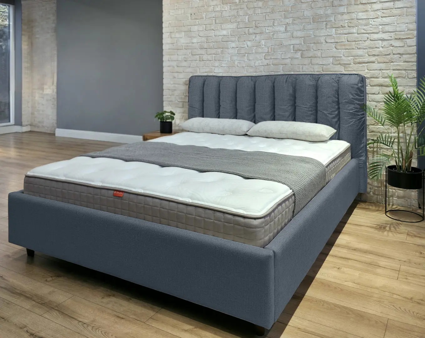 Кровать Charmbed Eva Prestige 180x200 Glow 19 (Anthracite)