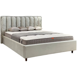 Кровать Charmbed Eva Prestige 180x200 Velluto 02 (Beige) Thumb