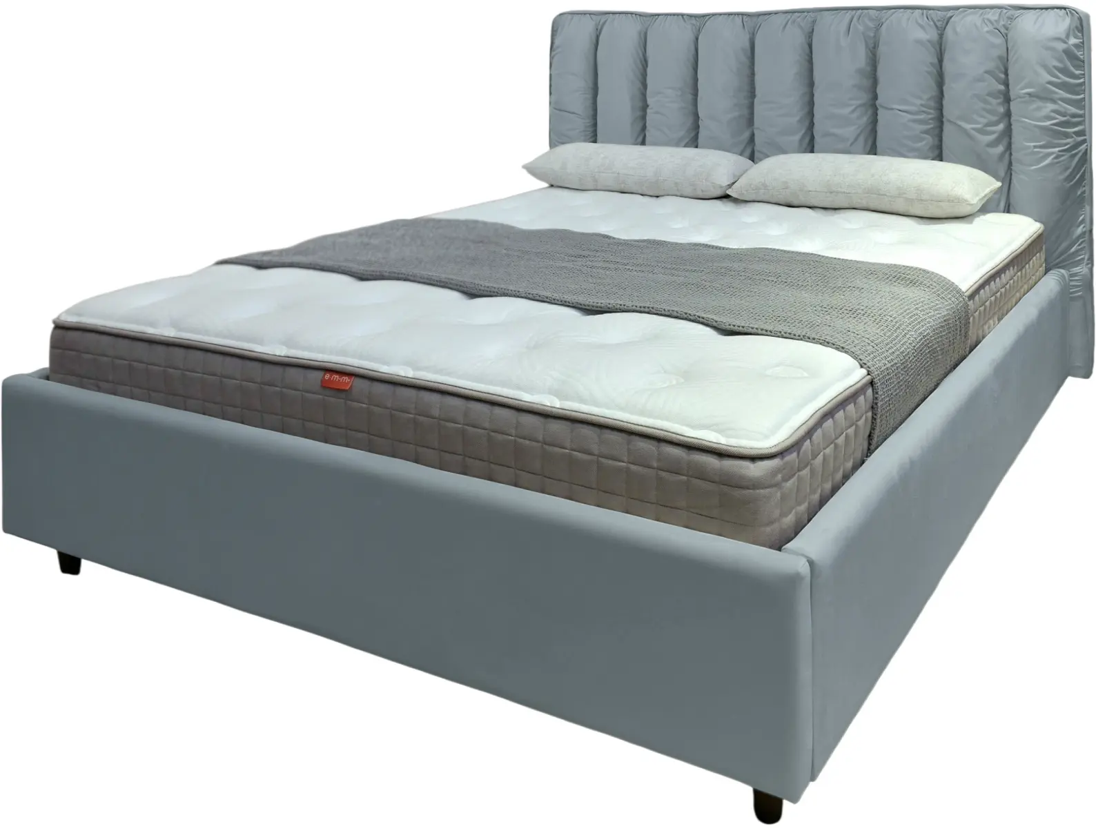 Кровать Charmbed Eva Prestige 180x200 Velluto 15 (Silver) - 3