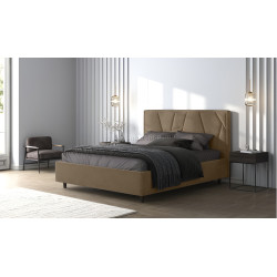 Кровать Charmbed Lux Agata 160x200 Laguna 06 (Cappuccino)