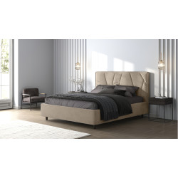 Кровать Charmbed Lux Agata 160x200 Laguna 07 (Beige)