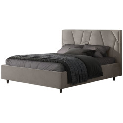 Кровать Charmbed Lux Agata 160x200 Laguna 09 (Stone Gray) Thumb
