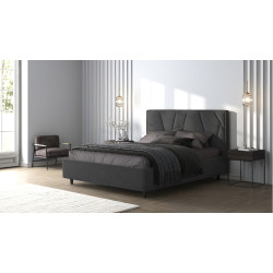 Кровать Charmbed Lux Agata 160x200 Laguna 43 (Gray)