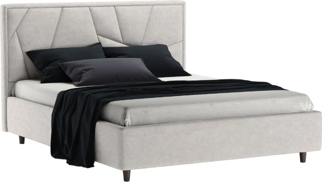 Pat Charmbed Lux Agata 160x200 Mono 03 (Light Grey) - 2