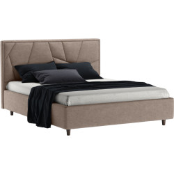 Кровать Charmbed Lux Agata 160x200 Mono 04 (Light Brown) Thumb