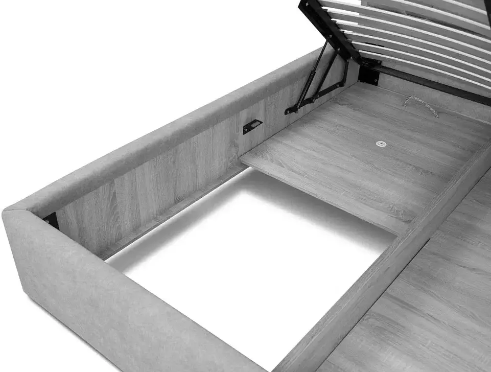 Кровать Charmbed Lux Agata 160x200 Mono 04 (Light Brown) - 6