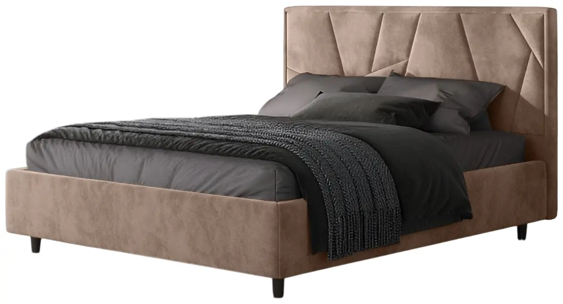 Кровать Charmbed Lux Agata 160x200 Mono 06 (Dark Beige) - 2