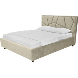 Кровать Charmbed Lux Agata 180x200 Laguna 08 (Gray-Beige) Thumb