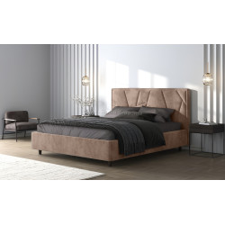 Кровать Charmbed Lux Agata 180x200 Mono 06 (Dark Beige)