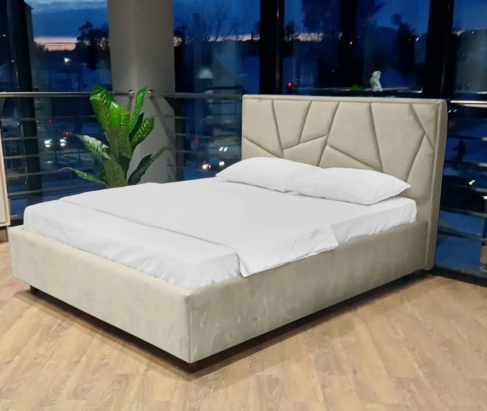 Кровать Charmbed Lux Agata Laguna 08 160x200 (Gray-Beige) - 2