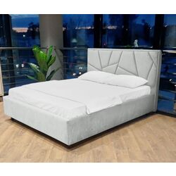 Кровать Charmbed Lux Agata Laguna 41 160x200 (Light Gray) Thumb