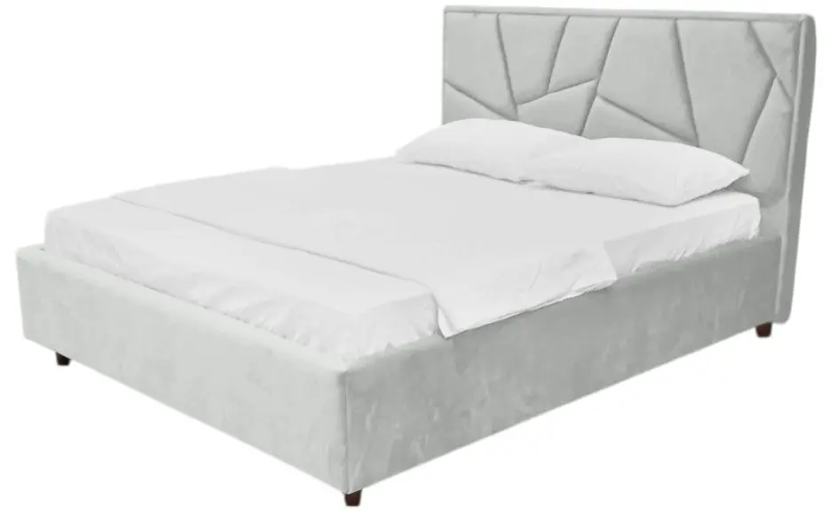 Кровать Charmbed Lux Agata Laguna 41 160x200 (Light Gray) - 3