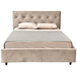 Кровать Charmbed Lux Bela 160x200 Laguna 07 (Beige) Thumb