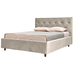 Кровать Charmbed Lux Bela 160x200 Laguna 08 (Gray-Beige) Thumb