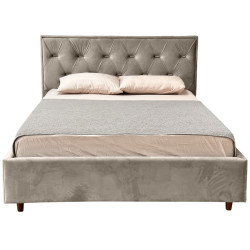 Pat Charmbed Lux Bela 160x200 Laguna 09 (Stone Gray) Thumb