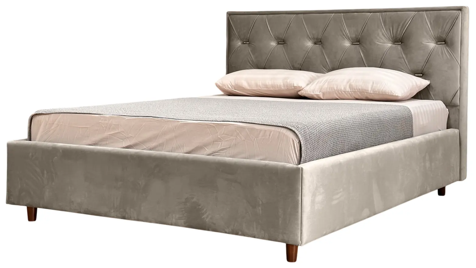 Pat Charmbed Lux Bela 160x200 Laguna 09 (Stone Gray) - 4